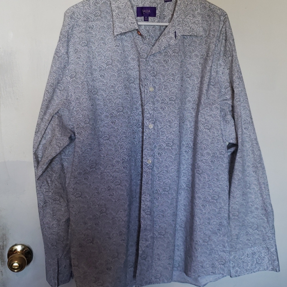 Tallia Mens Button Shirt. Size XXL